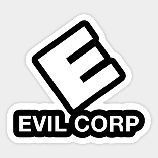 Evil Corp Logo - Mr Robot Sticker